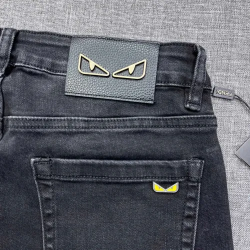 Replica Fendi Jeans For Men #1403895 $48.00 USD for Wholesale