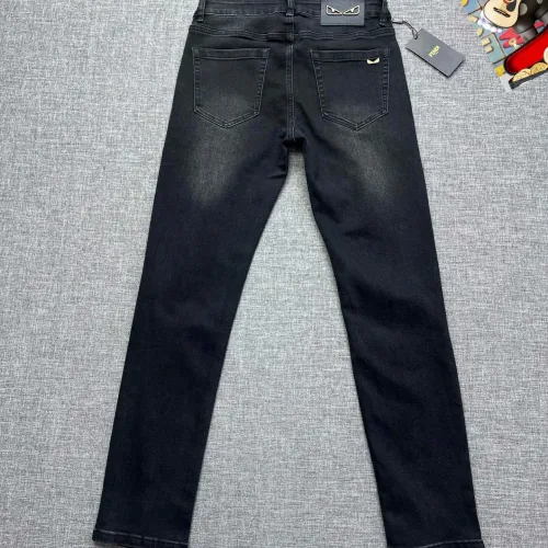 Replica Fendi Jeans For Men #1403895 $48.00 USD for Wholesale
