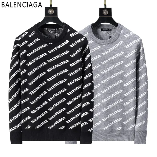 Replica Balenciaga Sweaters Long Sleeved For Men #1403990 $45.00 USD for Wholesale
