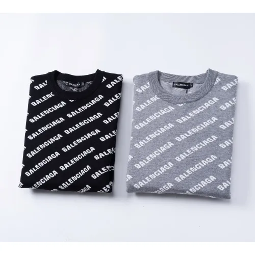 Replica Balenciaga Sweaters Long Sleeved For Men #1403990 $45.00 USD for Wholesale