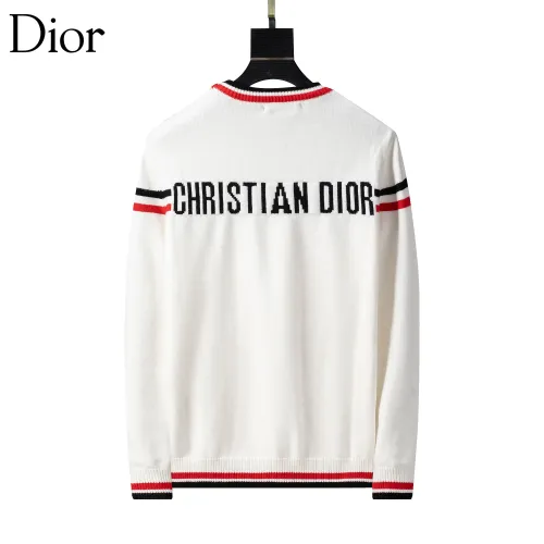 Replica Christian Dior Sweaters Long Sleeved For Men #1403992 $45.00 USD for Wholesale