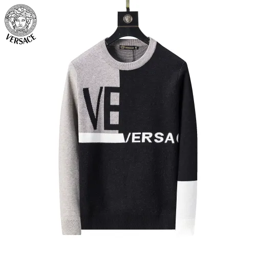 Cheap Versace Sweaters Long Sleeved For Men #1403998, $$45.00 USD On Versace Sweaters