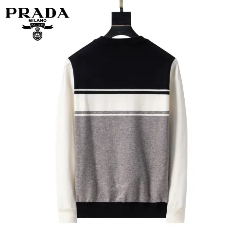 Replica Prada Sweaters Long Sleeved For Men #1404009 $45.00 USD for Wholesale