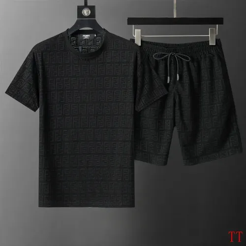 Cheap Fendi Tracksuits Short Sleeved For Men #1404028, $$60.00 USD On Fendi Tracksuits