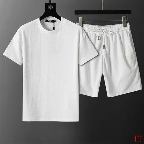 Cheap Fendi Tracksuits Short Sleeved For Men #1404030, $$60.00 USD On Fendi Tracksuits