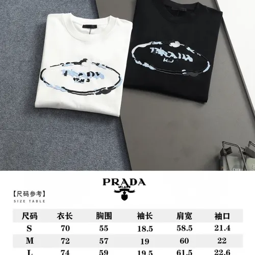 Replica Prada T-Shirts Short Sleeved For Unisex #1404260 $42.00 USD for Wholesale