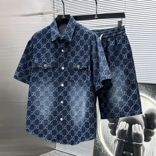 Cheap Gucci Tracksuits Short Sleeved For Men #1404302, $$82.00 USD On Gucci Tracksuits