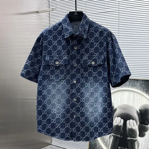 Replica Gucci Tracksuits Short Sleeved For Men #1404302 $82.00 USD for Wholesale