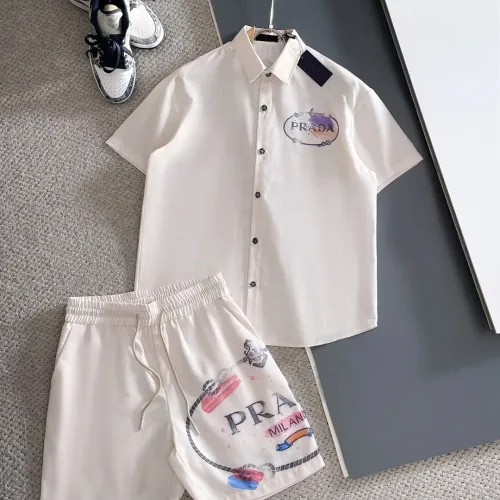 Cheap Prada Tracksuits Short Sleeved For Men #1404445, $$102.00 USD On Prada Tracksuits