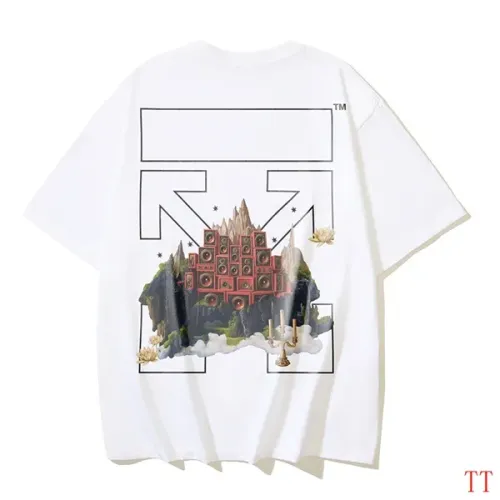 Cheap Off-White T-Shirts Short Sleeved For Unisex #1404484, $$29.00 USD On Off-White T-Shirts