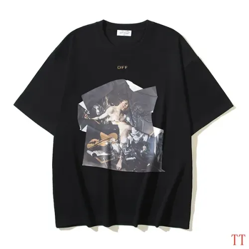 Cheap Off-White T-Shirts Short Sleeved For Unisex #1404487, $$29.00 USD On Off-White T-Shirts