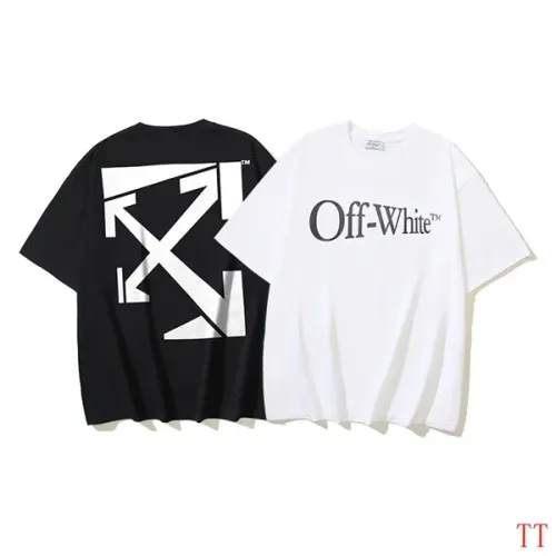Replica Off-White T-Shirts Short Sleeved For Unisex #1404489 $32.00 USD for Wholesale