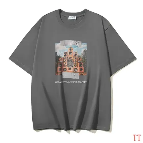 Cheap Off-White T-Shirts Short Sleeved For Unisex #1404505, $$32.00 USD On Off-White T-Shirts