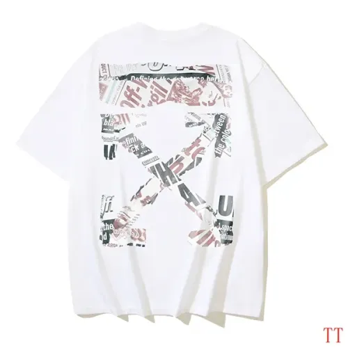 Cheap Off-White T-Shirts Short Sleeved For Unisex #1404514, $$29.00 USD On Off-White T-Shirts