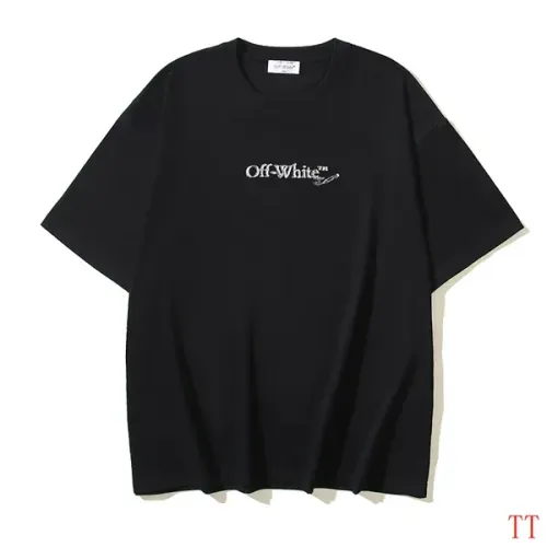 Replica Off-White T-Shirts Short Sleeved For Unisex #1404527 $29.00 USD for Wholesale