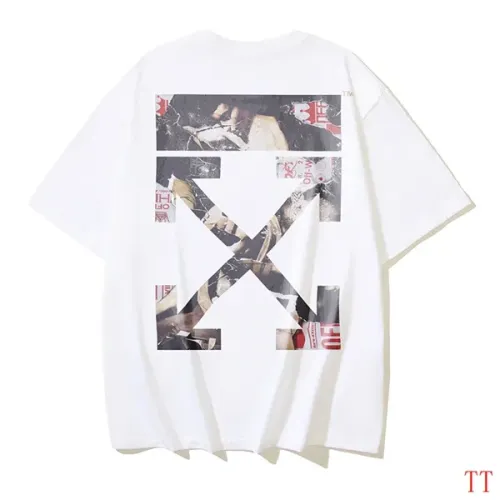 Cheap Off-White T-Shirts Short Sleeved For Unisex #1404529, $$29.00 USD On Off-White T-Shirts