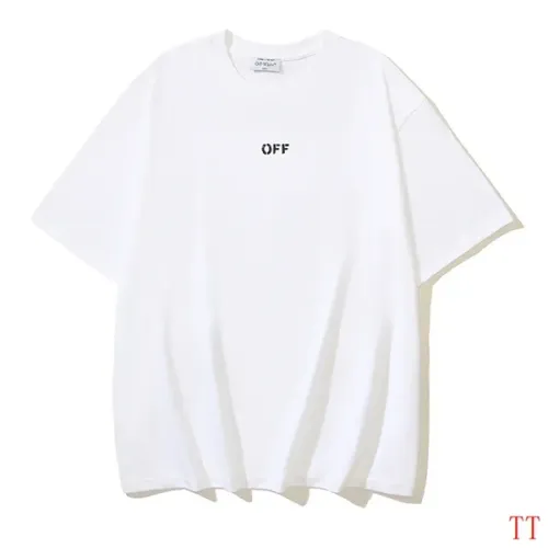 Replica Off-White T-Shirts Short Sleeved For Unisex #1404534 $29.00 USD for Wholesale
