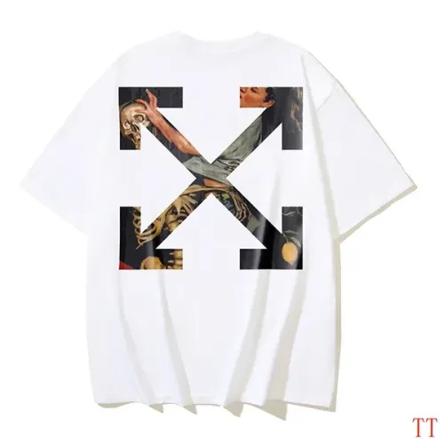 Cheap Off-White T-Shirts Short Sleeved For Unisex #1404543, $$29.00 USD On Off-White T-Shirts