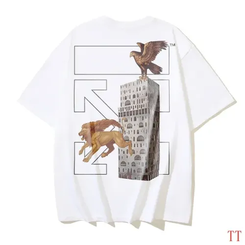 Cheap Off-White T-Shirts Short Sleeved For Unisex #1404545, $$29.00 USD On Off-White T-Shirts