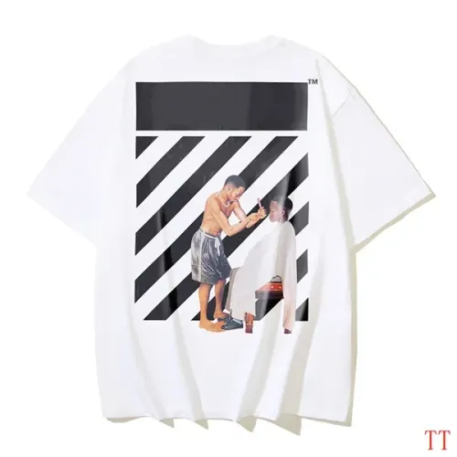 Cheap Off-White T-Shirts Short Sleeved For Unisex #1404549, $$29.00 USD On Off-White T-Shirts