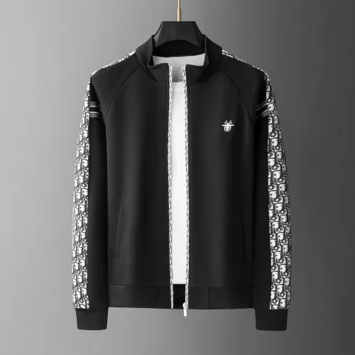 Replica Christian Dior Tracksuits Long Sleeved For Men #1404701 $88.00 USD for Wholesale