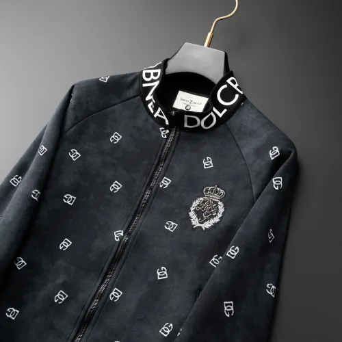 Replica Dolce & Gabbana D&G Tracksuits Long Sleeved For Men #1404703 $88.00 USD for Wholesale