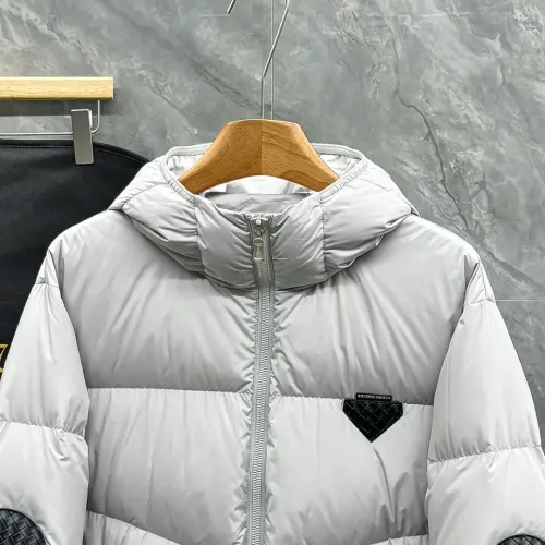 Replica Bottega Veneta BV Down Feather Coat Long Sleeved For Men #1404755 $212.00 USD for Wholesale