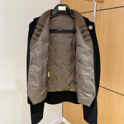 Replica Versace Coats Long Sleeved For Men #1404760 $314.05 USD for Wholesale