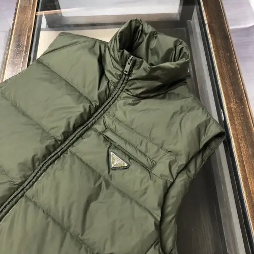 Replica Prada Down Feather Coat Sleeveless For Men #1404780 $155.00 USD for Wholesale