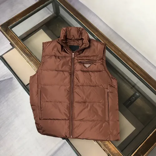 Cheap Prada Down Feather Coat Sleeveless For Men #1404782, $$155.00 USD On Prada Down Feather Coat