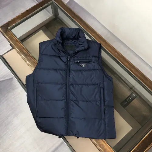 Cheap Prada Down Feather Coat Sleeveless For Men #1404783, $$155.00 USD On Prada Down Feather Coat