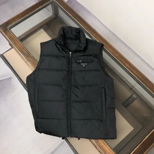 Cheap Prada Down Feather Coat Sleeveless For Men #1404784, $$155.00 USD On Prada Down Feather Coat
