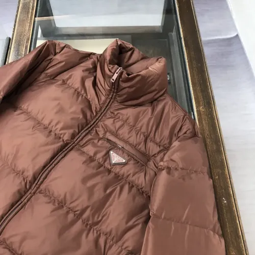Replica Prada Down Feather Coat Long Sleeved For Men #1404787 $192.00 USD for Wholesale