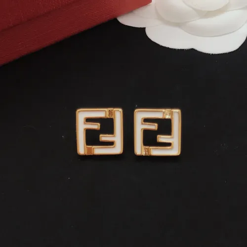 Replica Fendi Earrings For Women #1404904 $25.00 USD for Wholesale