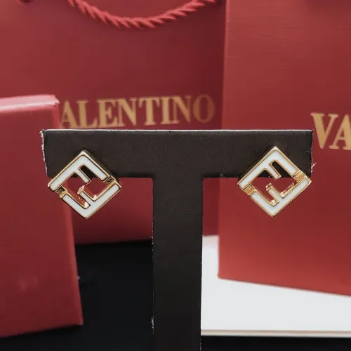 Replica Fendi Earrings For Women #1404904 $25.00 USD for Wholesale