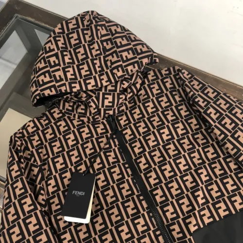 Replica Fendi Down Feather Coat Long Sleeved For Men #1405207 $155.00 USD for Wholesale