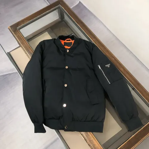 Cheap Prada Down Feather Coat Long Sleeved For Men #1405208, $$200.00 USD On Prada Down Feather Coat