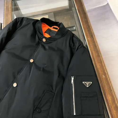 Replica Prada Down Feather Coat Long Sleeved For Men #1405208 $200.00 USD for Wholesale