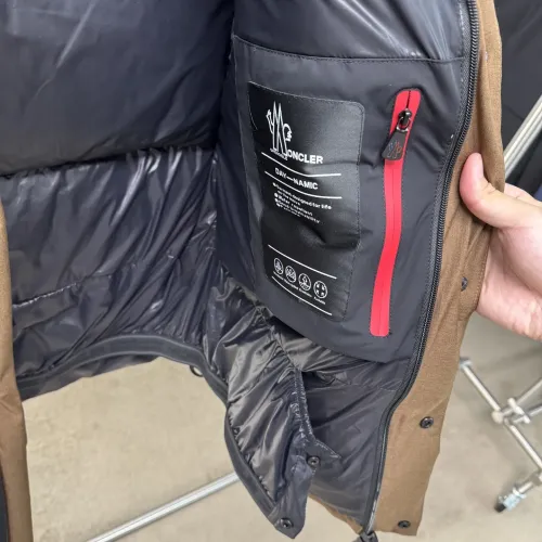 Replica Moncler Down Feather Coat Long Sleeved For Men #1405231 $240.00 USD for Wholesale