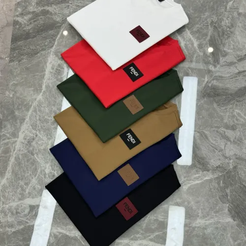 Replica Fendi T-Shirts Short Sleeved For Men #1405266 $76.00 USD for Wholesale