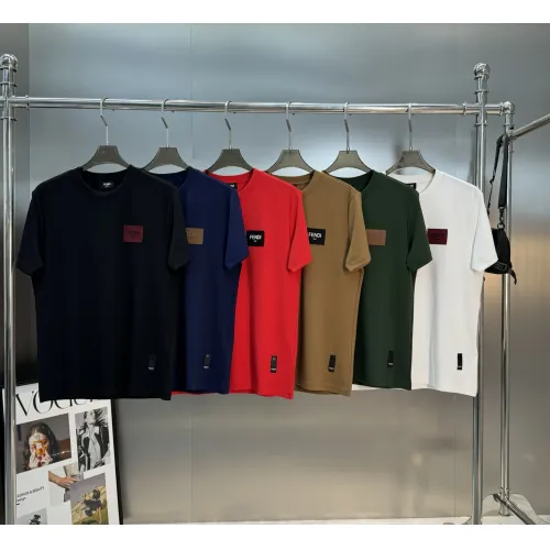 Replica Fendi T-Shirts Short Sleeved For Men #1405267 $76.00 USD for Wholesale