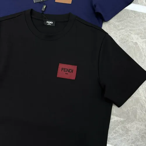 Replica Fendi T-Shirts Short Sleeved For Men #1405268 $76.00 USD for Wholesale