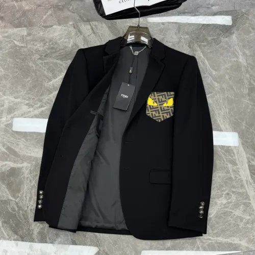 Replica Fendi Jackets Long Sleeved For Men #1405281 $130.00 USD for Wholesale