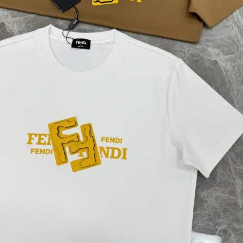 Replica Fendi T-Shirts Short Sleeved For Men #1405339 $80.00 USD for Wholesale