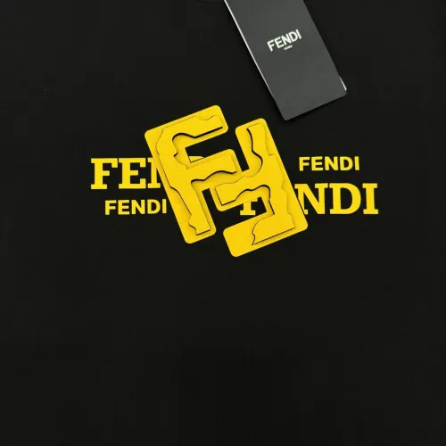 Replica Fendi T-Shirts Short Sleeved For Men #1405342 $80.00 USD for Wholesale