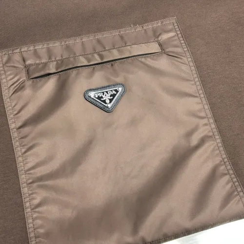 Replica Prada Hoodies Long Sleeved For Men #1405377 $82.00 USD for Wholesale