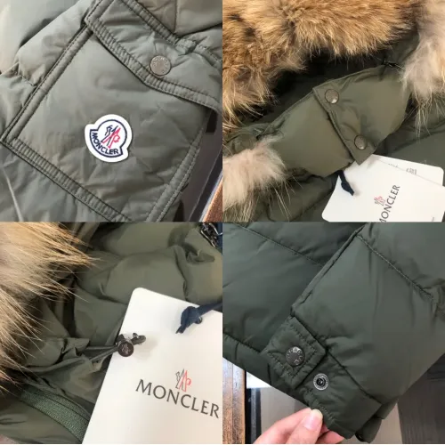 Replica Moncler Down Feather Coat Long Sleeved For Men #1405386 $230.00 USD for Wholesale