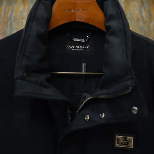 Replica Dolce & Gabbana D&G Down Feather Coat Long Sleeved For Unisex #1405407 $277.69 USD for Wholesale