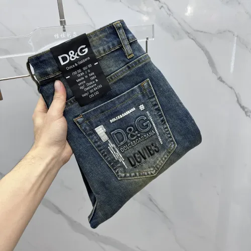 Cheap Dolce &amp; Gabbana D&amp;G Jeans For Men #1405426, $$85.00 USD On Dolce &amp; Gabbana D&amp;G Jeans