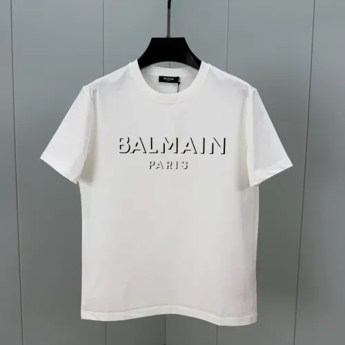 Cheap Balmain T-Shirts Short Sleeved For Unisex #1405504, $$72.00 USD On Balmain T-Shirts